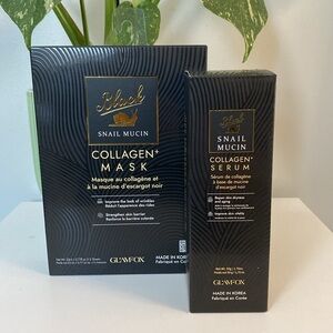 Black Snail Mucin Collagen Serum and Sheet Mask Set